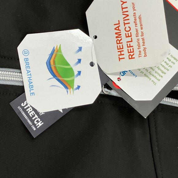 Little Donkey Andy Men's Lightweight Full Zip Softshell Jacket Long Sleeve - Picture 5 of 7